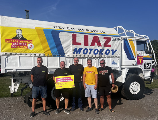 Legendární LIAZ z Rallye Dakar v Petkovech 4. 9. 2024